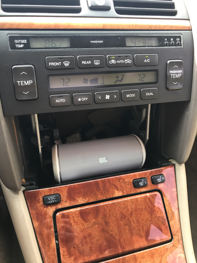 Illustration for article titled Installed a JBL Bluetooth Sound System in my LS400